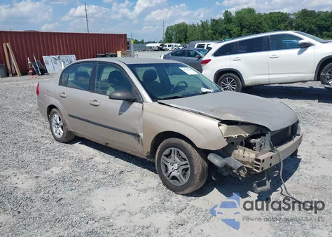 2005 Chevrolet Malibu из США, поврежденный, VIN 1G1ZS52FX5F154633